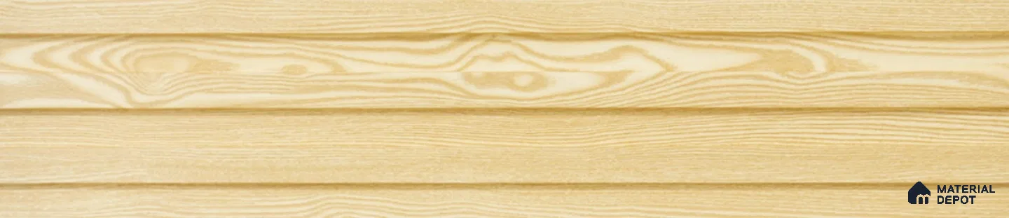 Beige Wooden Louver PN 02912 9.5 ft x 8.4 inch WPC Panel - 15 mm | Suitable for Feature Wall, TV Unit & Living Room | Width is Subjected to 5% Variation