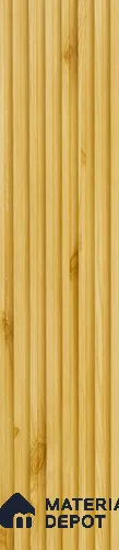Wooden Louver PN 02919 9.5 ft x 6 inch WPC Panel - 17 mm | Suitable for Feature Wall, TV Unit & Living Room | Width is Subjected to 5% Variation