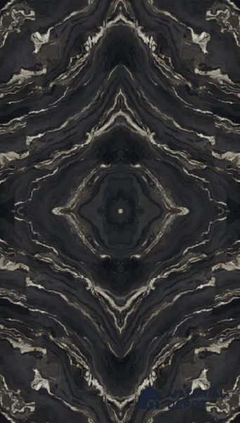 Black Digital Look LM 01088 8 ft x 4 ft Texture Finish Decorative Laminate - 1 mm | Suitable for TV Unit, Wardrobe, Kitchen Cabinets