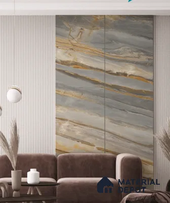 Multi Colour Digital Look LM 01101 8 ft x 4 ft Texture Finish Decorative Laminate - 1 mm | Suitable for TV Unit, Wardrobe, Kitchen Cabinets