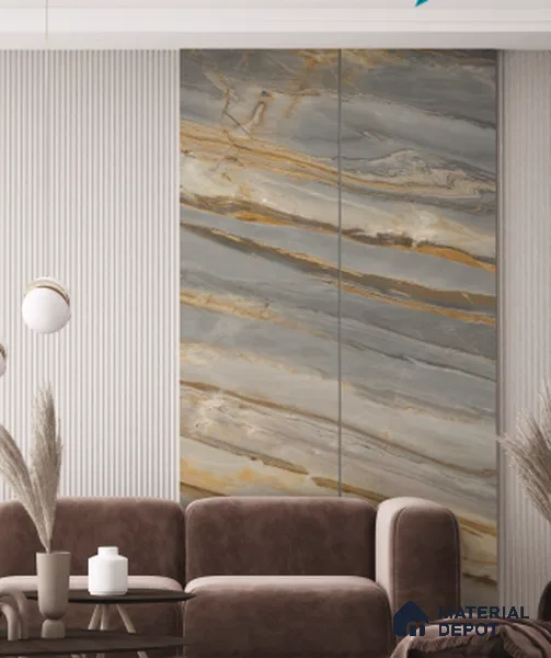 Multi Colour Digital Look LM 01101 8 ft x 4 ft Texture Finish Decorative Laminate - 1 mm | Suitable for TV Unit, Wardrobe, Kitchen Cabinets