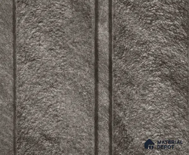 Grey Stone Louver PN 00143 8 ft x 5 inch Charcoal Panel - 12 mm | Suitable for Feature Wall, TV Unit & Living Room | Width is Subjected to 5% Variation