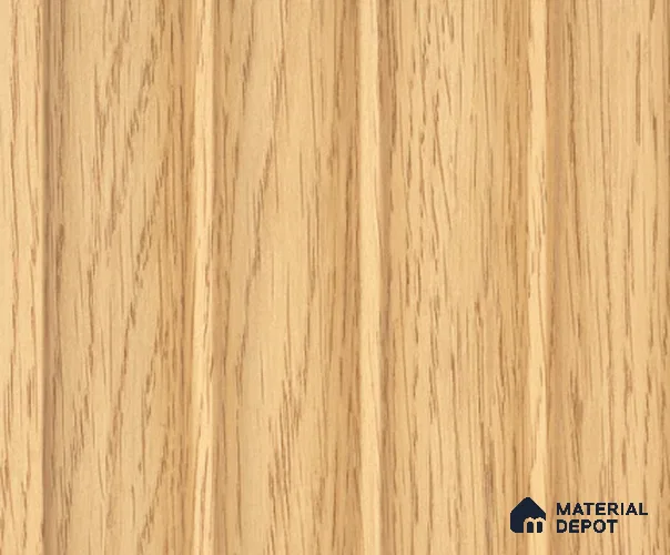Brown Wooden Louver PN 00134 8 ft x 5 inch Charcoal Panel - 12 mm | Suitable for Feature Wall, TV Unit & Living Room | Width is Subjected to 5% Variation