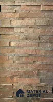 WL 00050 Copper Stone 609.6x152.4 mm Wall Cladding