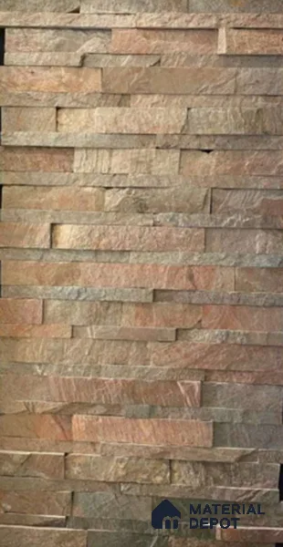 WL 00050 Copper Stone 609.6x152.4 mm Wall Cladding