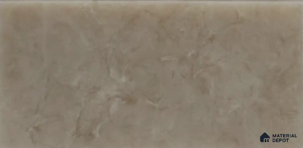 Marmo Series Cloudy Latte 8 ft x 2.5 ft Modified Solid Surface - 12 mm