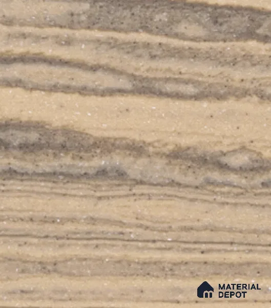 PAW066 Rooted Series Hickory 10 ft x 2.5 ft Modified Solid Surface -6 mm