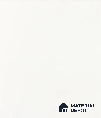 Whites Series I White 8 ft x 2.5 ft Bendable Solid Surface - 6 mm 