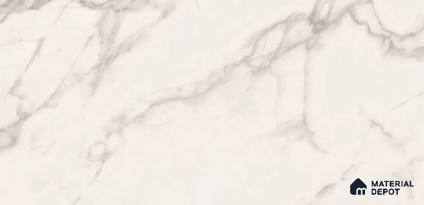 BM007 Arabescato 1 Meter x 4 ft Big Marble Series Film - 0.4 mm