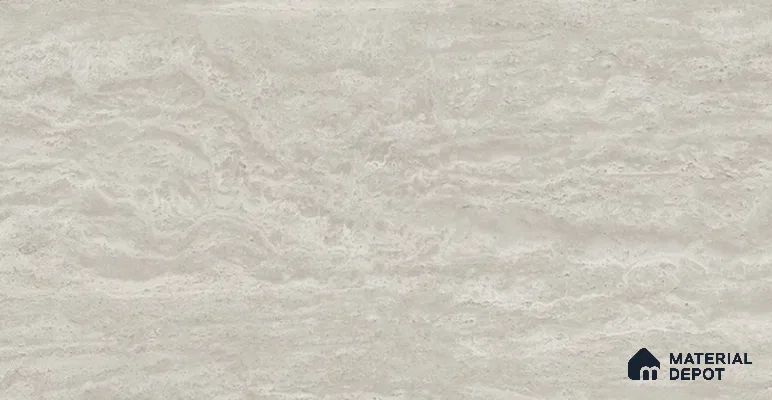 ML57 Travertine Warm Gray 1 Meter x 4 ft Marble / Stone Series Film - 0.4 mm