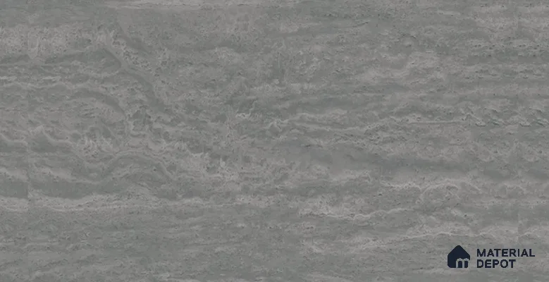 ML58 Travertine Dark Gray 1 Meter x 4 ft Marble / Stone Series Film - 0.4 mm