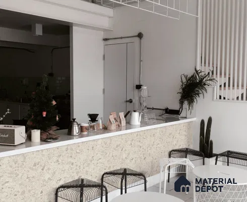 ML82 Terazzo 1 Meter x 4 ft Marble / Stone Series Film - 0.4 mm