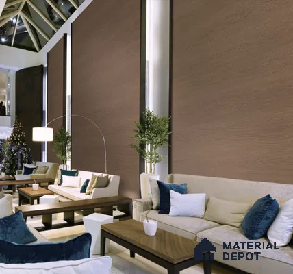PW124 Walnut 1 Meter x 4 ft Classic Wood Series Film - 0.4 mm