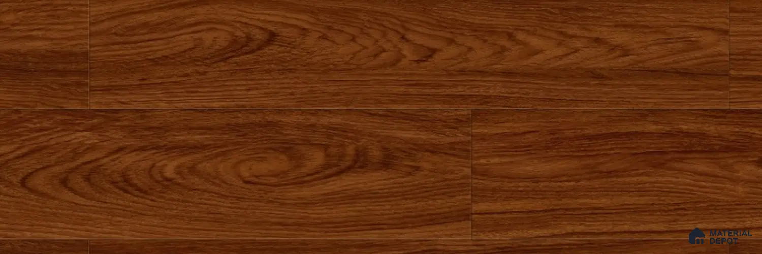 SPC Floor Walnut Royale Texture Finish Timberline SP 00081 | 4 ft x 7 inch x 5 mm | UV Coating IXPE Backing Layer | Suitable for Flooring, Living Room, Bedroom