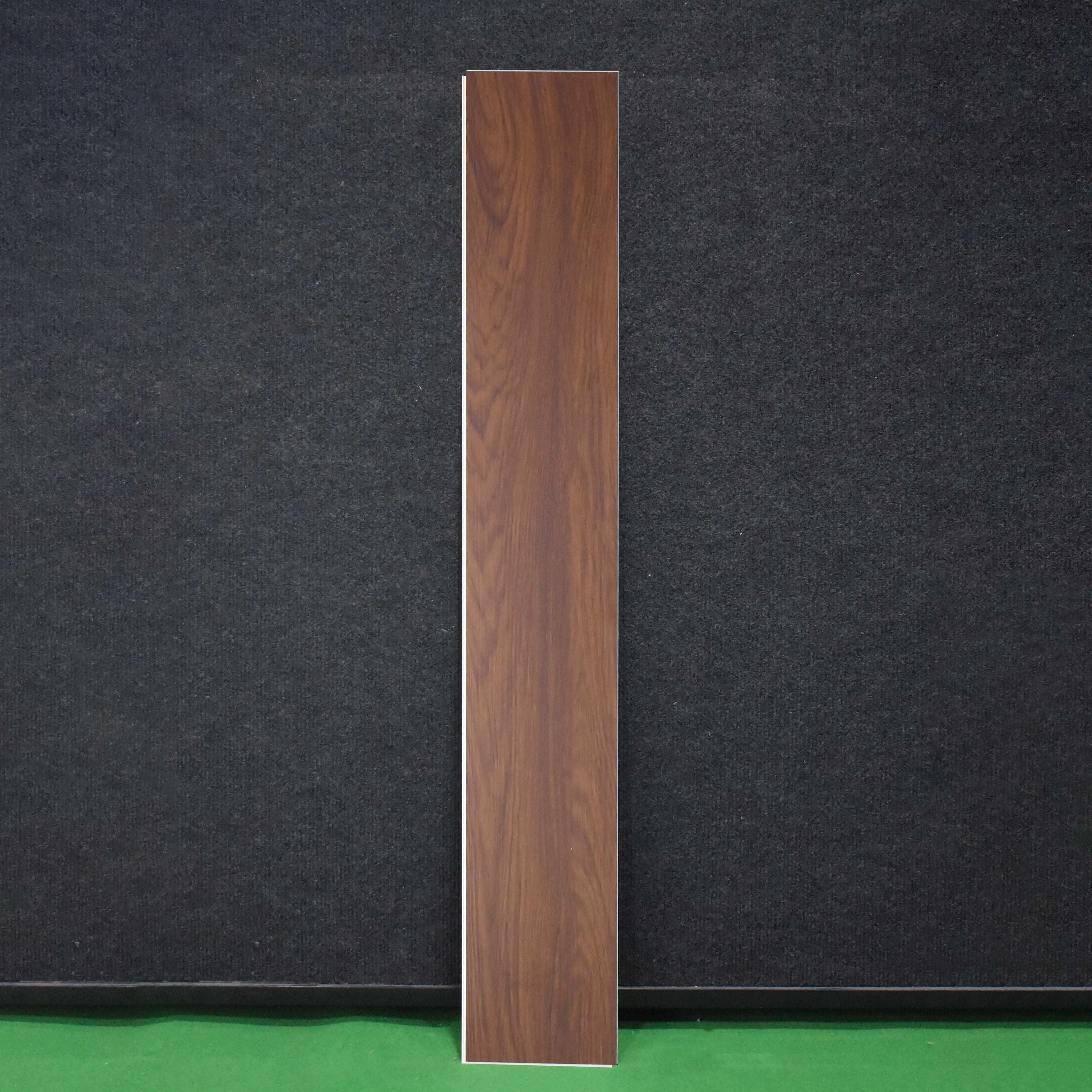 SPC Floor Walnut Royale Texture Finish Timberline SP 00081 B | 4 ft x 7 inch x 6 mm | UV Coating IXPE Backing Layer | Suitable for Flooring, Living Room, Bedroom