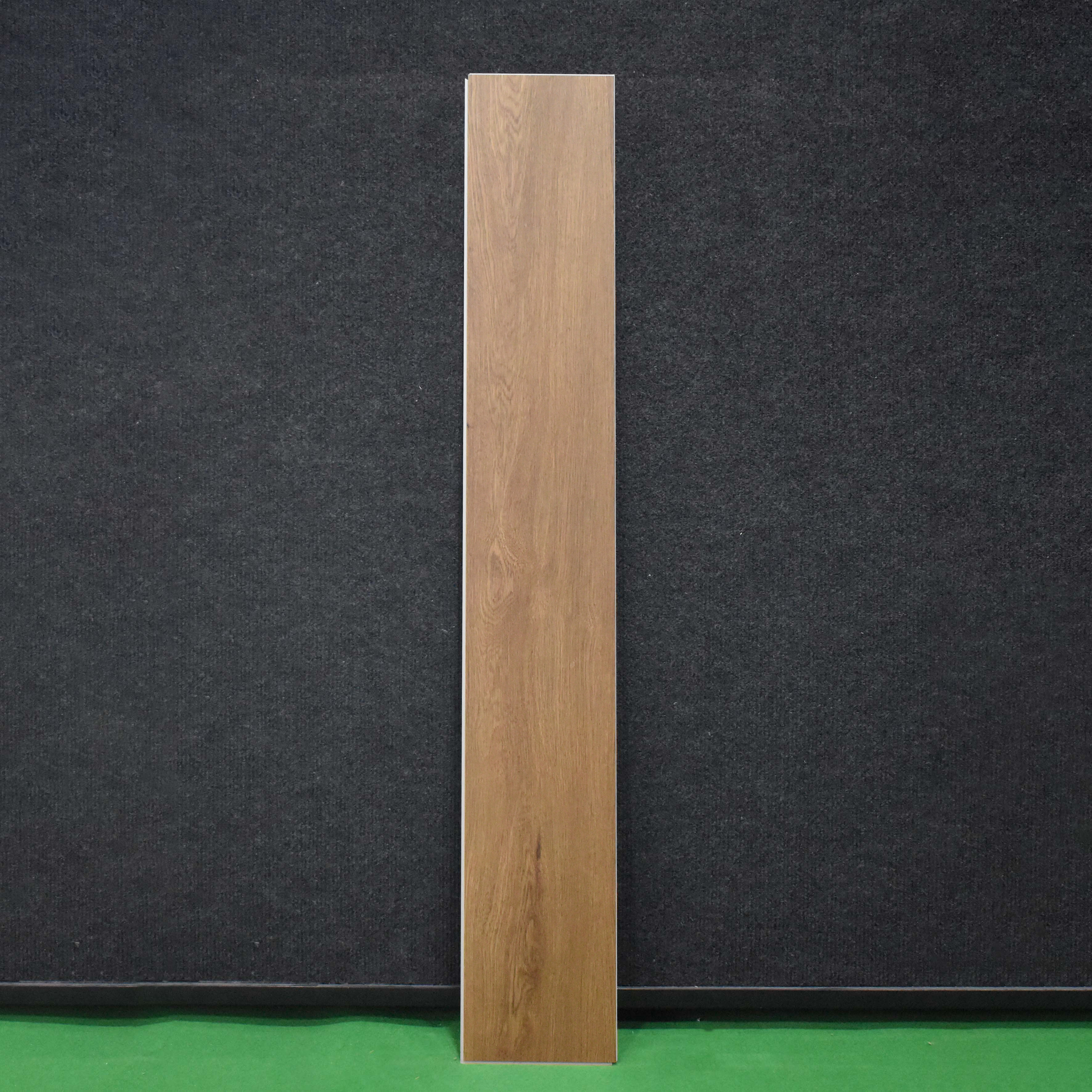 Tropical Teak Dark Wood Look 4 ft x 7 inch - 5 mm SPC Flooring | SP 00082 | 5-Year Warranty Click-Lock DIY Installation | Suitable For Kitchen, Living Room & Bedroom