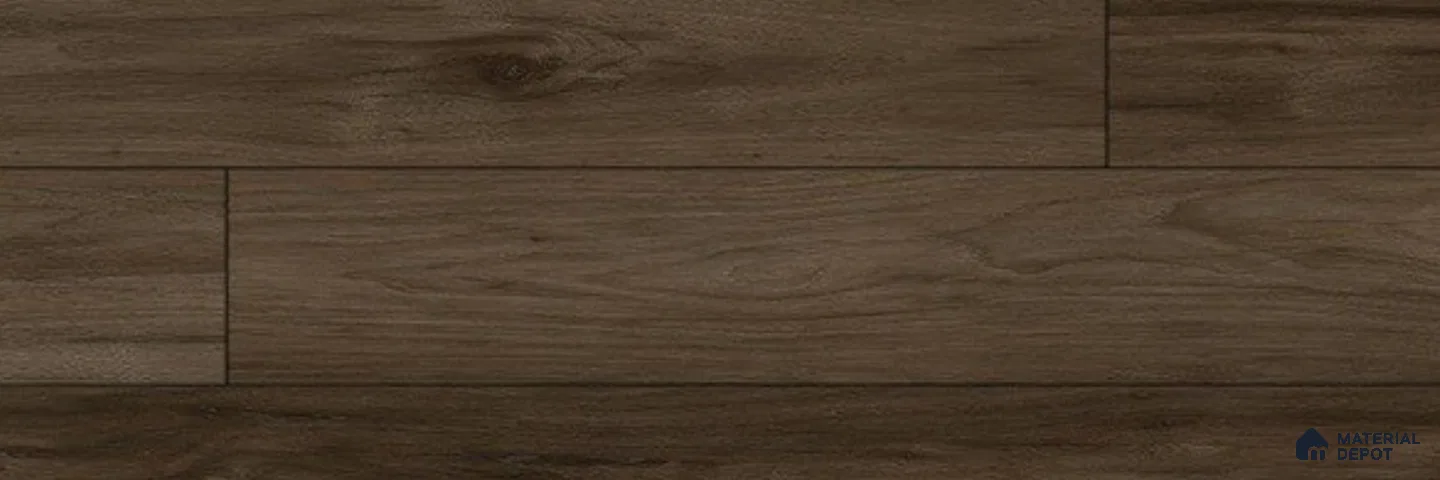SPC Floor Ebony Majestic Texture Finish Dual Tone Timberline SP 00086 | 4 ft x 7 inch x 5 mm | UV Coating IXPE Backing Layer | Suitable for Flooring, Living Room, Bedroom