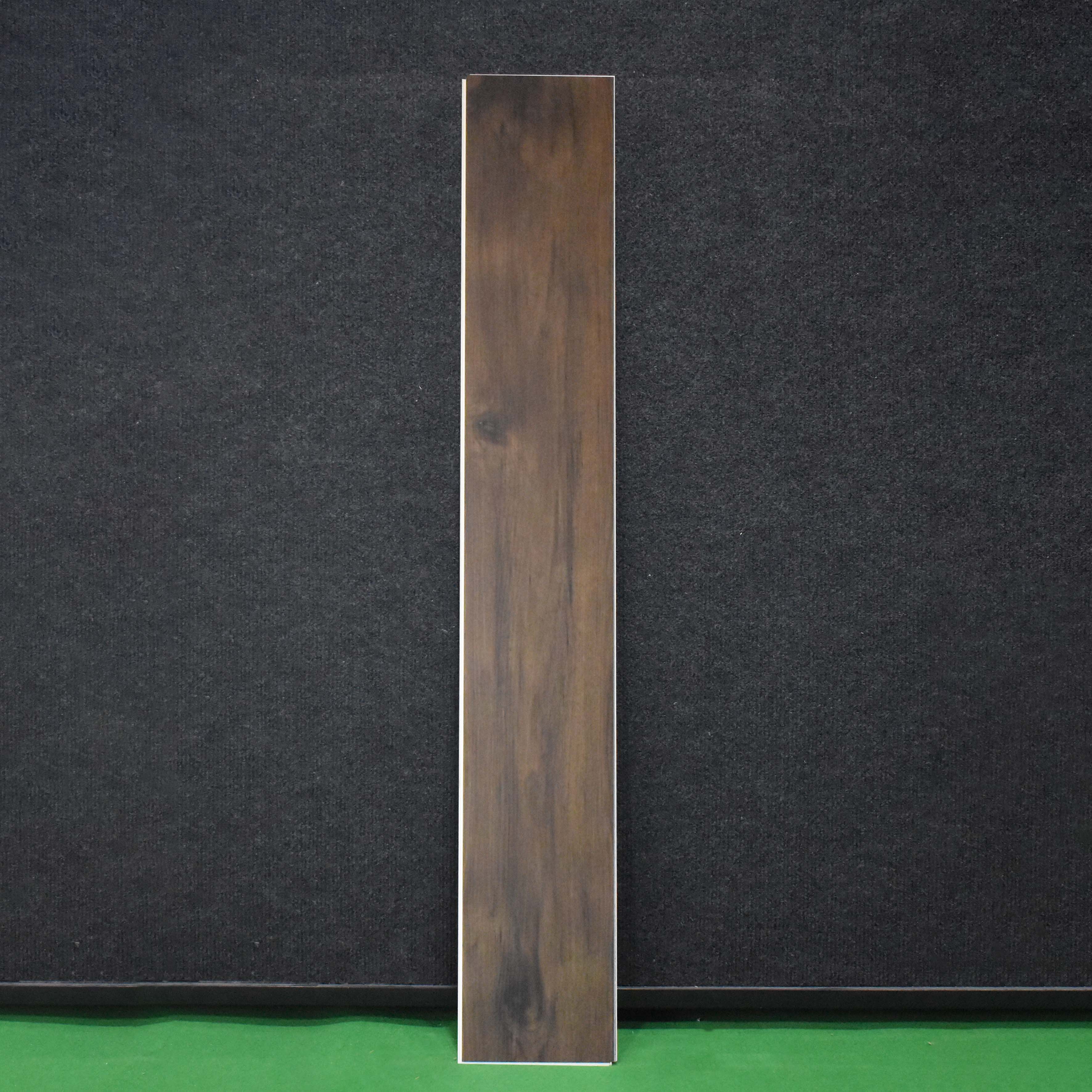 SPC Floor Ebony Majestic Texture Finish Dual Tone Timberline SP 00086 | 4 ft x 7 inch x 5 mm | UV Coating IXPE Backing Layer | Suitable for Flooring, Living Room, Bedroom