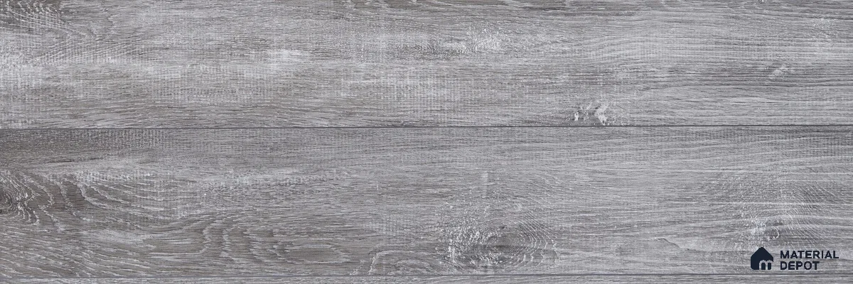 Charcoal Mist Grey Wood Look 4 ft x 7 inch - 5 mm SPC Flooring | SP 00084 | 5-Year Warranty Click-Lock DIY Installation | Suitable For Kitchen, Living Room & Bedroom