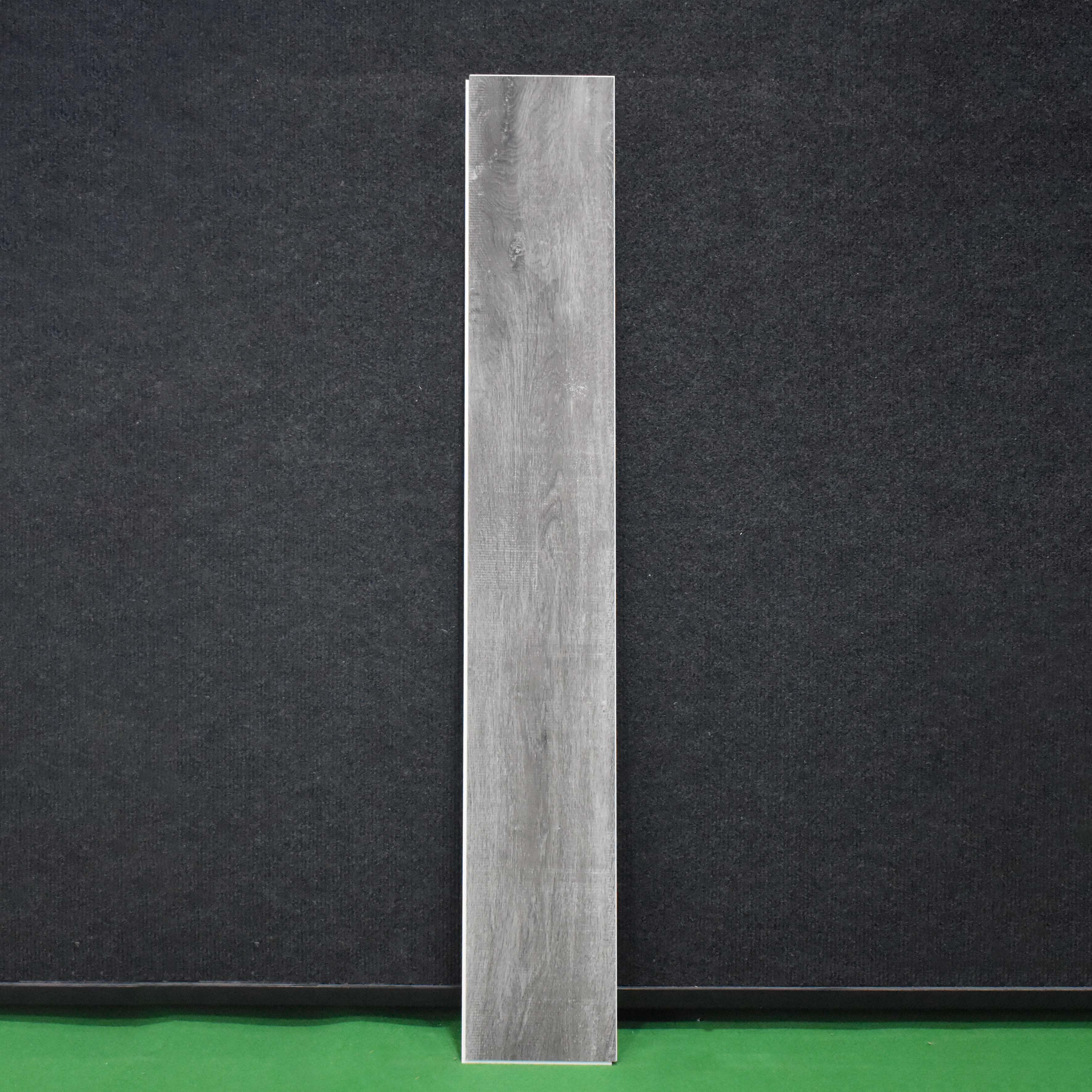 Charcoal Mist Grey Wood Look 4 ft x 7 inch - 5 mm SPC Flooring | SP 00084 | 5-Year Warranty Click-Lock DIY Installation | Suitable For Kitchen, Living Room & Bedroom