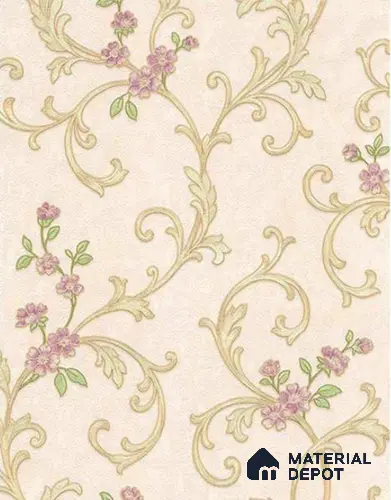 DD5700-3 | 10 Meter x 21 Inches Florals look Wallpaper - 57.41 Sq. Ft.