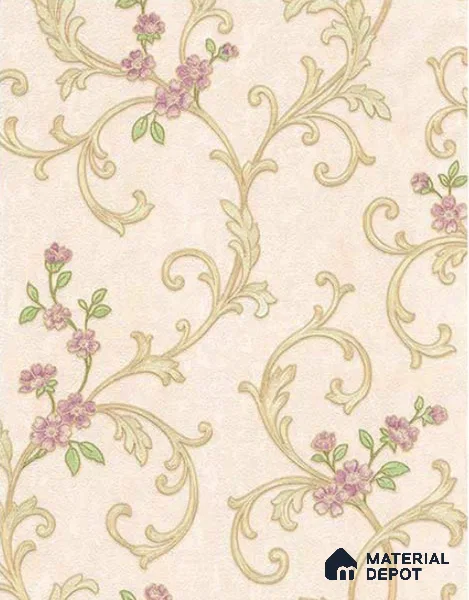 DD5700-3 | 10 Meter x 21 Inches Florals look Wallpaper - 57.41 Sq. Ft. | Minimum 15% wastage during installation