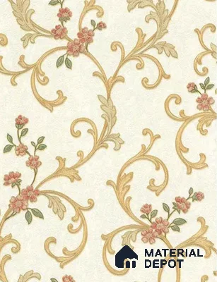 DD5700-4 | 10 Meter x 21 Inches Florals look Wallpaper - 57.41 Sq. Ft. | Minimum 15% wastage during installation