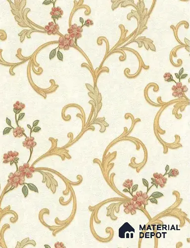 DD5700-4 | 10 Meter x 21 Inches Florals look Wallpaper - 57.41 Sq. Ft.