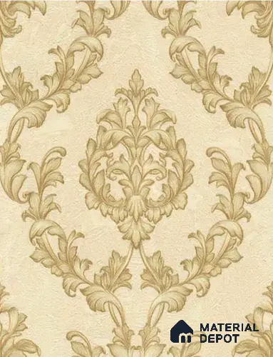 DD5700-28 | 10 Meter x 21 Inches Damask look Wallpaper - 57.41 Sq. Ft.
