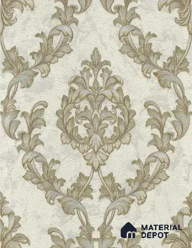 DD5700-32 | 10 Meter x 21 Inches Damask look Wallpaper - 57.41 Sq. Ft.