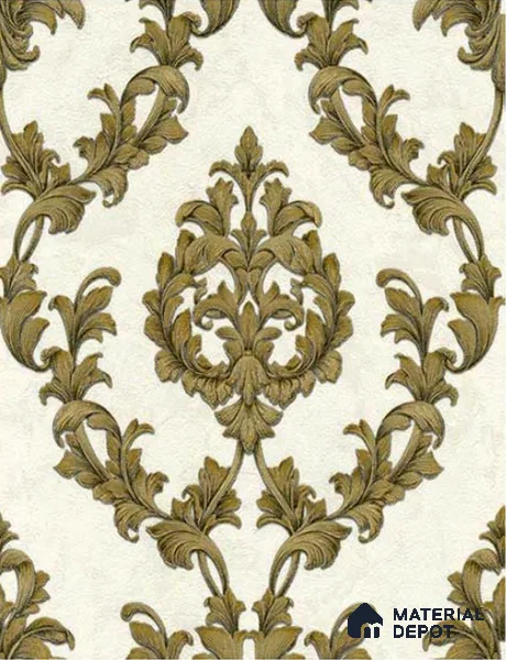 DD5700-34 | 10 Meter x 21 Inches Damask look Wallpaper - 57.41 Sq. Ft. | Minimum 15% wastage during installation