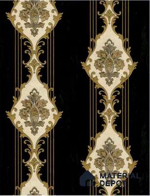 RT5500-42 | 10 Meter x 21 Inches Damask look Wallpaper - 57.41 Sq. Ft. | Minimum 15% wastage during installation