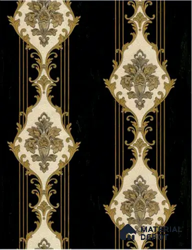 RT5500-42 | 10 Meter x 21 Inches Damask look Wallpaper - 57.41 Sq. Ft.
