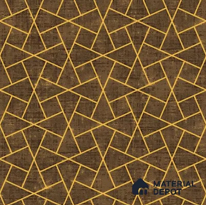 WK27-2712 | 10 Meter x 21 Inches Geometric look Wallpaper - 57.41 Sq. Ft. | Minimum 15% wastage during installation