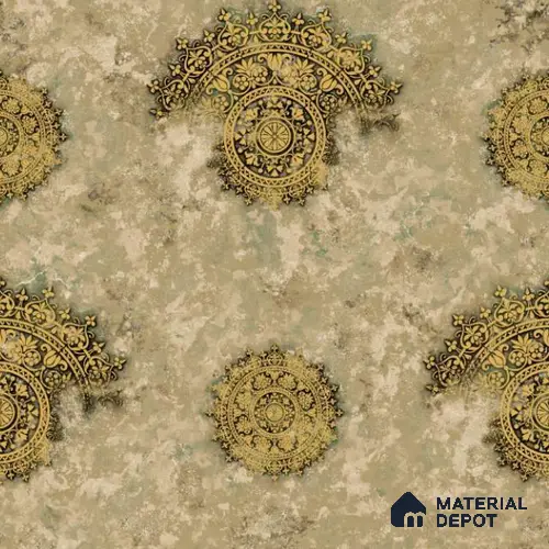 WK27-2703 | 10 Meter x 21 Inches Patterned look Wallpaper - 57.41 Sq. Ft. | Minimum 15% wastage during installation
