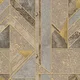 WK28-2839 | 10 Meter x 21 Inches Geometric look Wallpaper - 57.41 Sq. Ft. Image 01