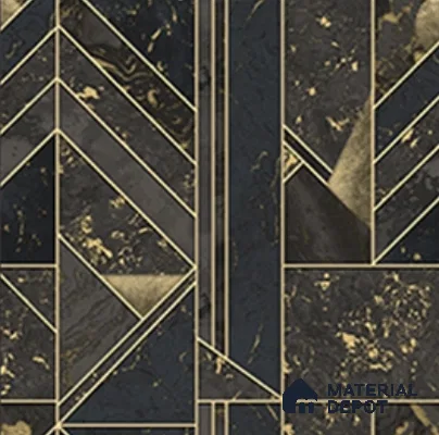 WK28-2840 | 10 Meter x 21 Inches Geometric look Wallpaper - 57.41 Sq. Ft. | Minimum 15% wastage during installation