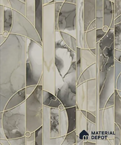 WK28-2807 | 10 Meter x 21 Inches Patterned look Wallpaper - 57.41 Sq. Ft. | Minimum 15% wastage during installation