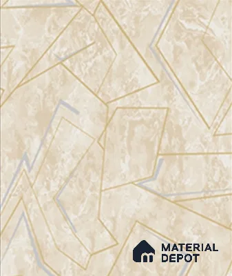 WK28-2827 | 10 Meter x 21 Inches Geometric look Wallpaper - 57.41 Sq. Ft. | Minimum 15% wastage during installation
