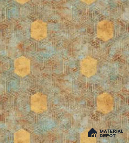 WP543 | 9.5 Meter x 21 Inches Patterned look Wallpaper - 54.54 Sq. Ft. | Minimum 15% wastage during installation