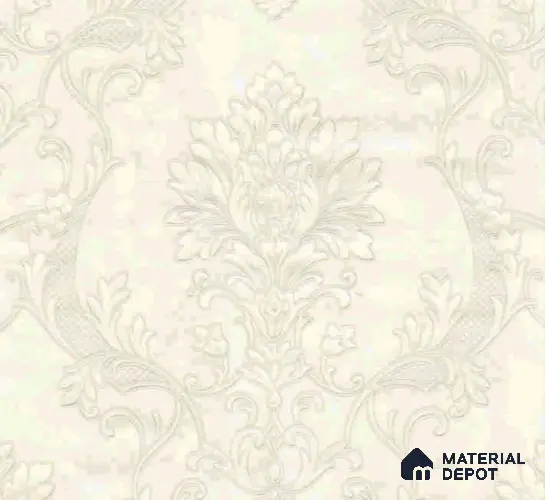 WP401-23 | 9.5 Meter x 21 Inches Damask look Wallpaper - 54.54 Sq. Ft.