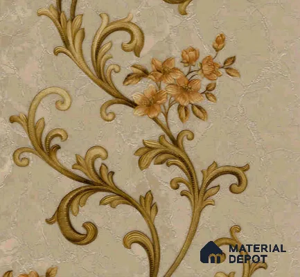 WP401-26 | 9.5 Meter x 21 Inches Florals look Wallpaper - 54.54 Sq. Ft. | Minimum 15% wastage during installation