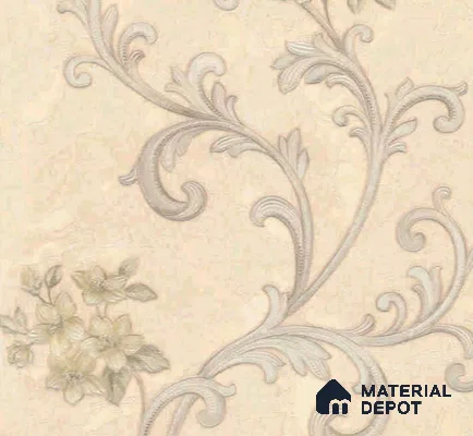 WP401-28 | 9.5 Meter x 21 Inches Florals look Wallpaper - 54.54 Sq. Ft. | Minimum 15% wastage during installation
