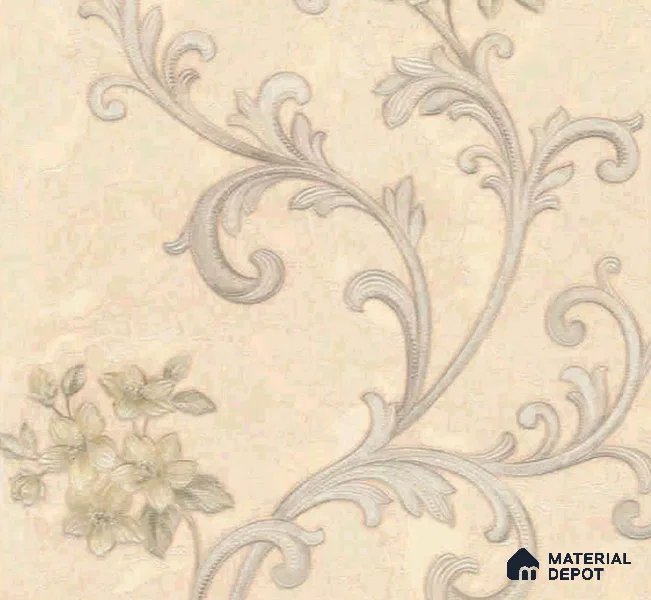 WP401-28 | 9.5 Meter x 21 Inches Florals look Wallpaper - 54.54 Sq. Ft. | Minimum 15% wastage during installation