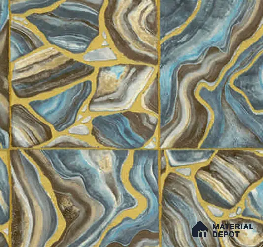WP401-48 | 9.5 Meter x 21 Inches Patterned look Wallpaper - 54.54 Sq. Ft.