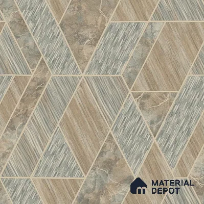 WP701-15 | 9.5 Meter x 21 Inch Vinyl Base Paper Geometric Look Wallpaper - 54.54 Sq. Ft. | Minimum 15% wastage during installation