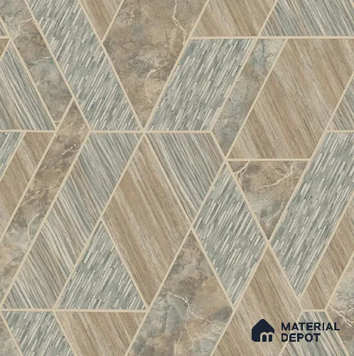 WP701-15 | 9.5 Meter x 21 Inch Vinyl Base Paper Geometric Look Wallpaper - 54.54 Sq. Ft. | Minimum 15% wastage during installation