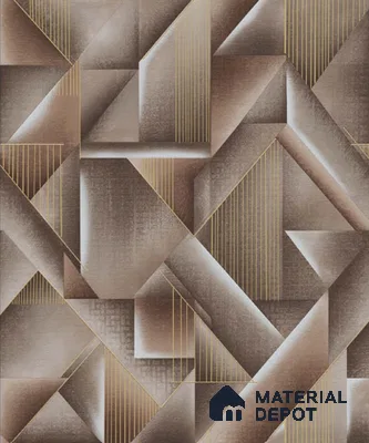 WP701-1 | 9.5 Meter x 21 Inch Vinyl Base Paper Geometric Look Wallpaper - 54.54 Sq. Ft. | Minimum 15% wastage during installation