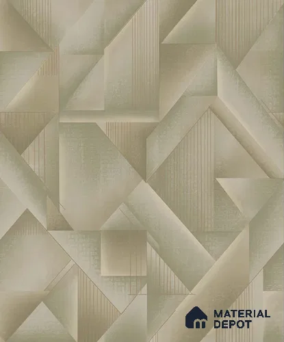 WP701-3 | 9.5 Meter x 21 Inch Vinyl Base Paper Geometric Look Wallpaper - 54.54 Sq. Ft. | Minimum 15% wastage during installation