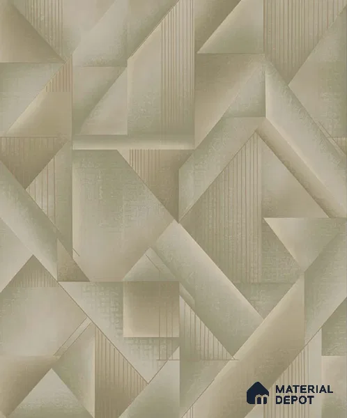 WP701-3 | 9.5 Meter x 21 Inch Vinyl Base Paper Geometric Look Wallpaper - 54.54 Sq. Ft. | Minimum 15% wastage during installation